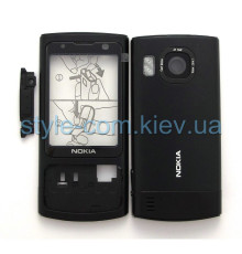Корпус для Nokia 6600 бокова сторона, повний комплект black High Quality TPS-2701239500009