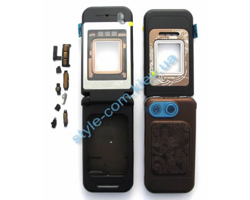 Корпус для Nokia 7390 brown High Quality TPS-2700881300005