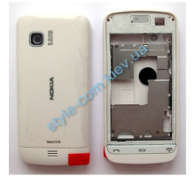 Корпус для Nokia C5-03 повний комплект з клавіатурою white High Quality TPS-2701212600009