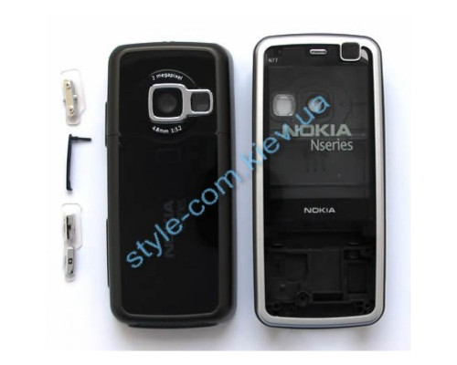 Корпус для Nokia N77 black High Quality TPS-2700974800009