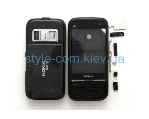 Корпус для Nokia N85 повний комплект black High Quality TPS-2701055600006