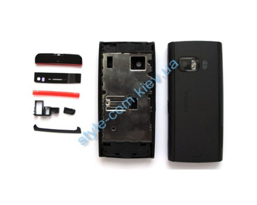 Корпус для Nokia X6 повний комплект black High Quality TPS-2701129600000