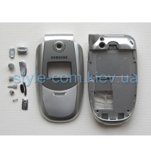 Корпус для Samsung E300 silver High Quality