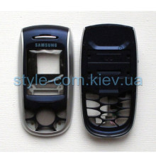 Корпус для Samsung E800 silver/blue High Quality