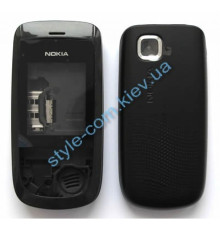 Корпус для Nokia 2220 бокова сторона grey/black High Quality