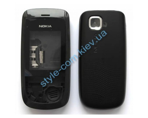 Корпус для Nokia 2220 бокова сторона grey/black High Quality