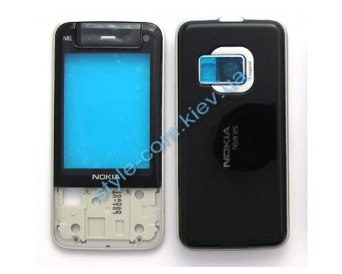 Корпус для Nokia N81 2Gb black High Quality TPS-2701055500009