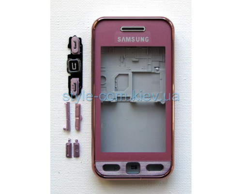 Корпус для Samsung S5230 Star pink High Quality