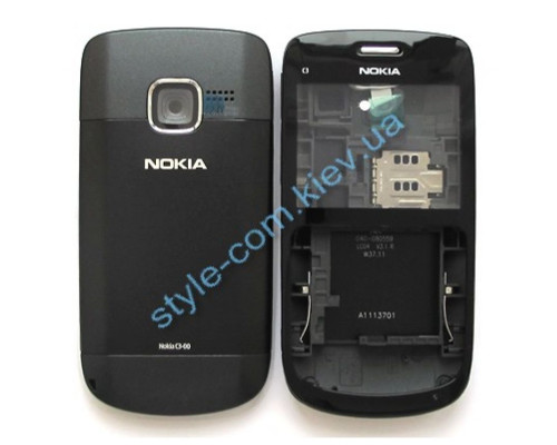 Корпус для Nokia C3-00 повний комплект black High Quality