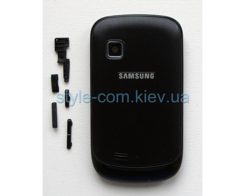 Корпус для Samsung Galaxy S5670 повний комплект з кнопкою black High Quality