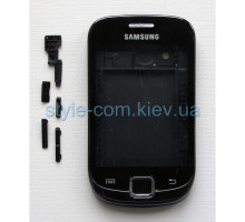 Корпус для Samsung Galaxy S5670 повний комплект з кнопкою black High Quality TPS-2701352800000