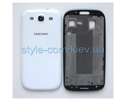 Корпус для Samsung Galaxy I9300 white High Quality TPS-2701521100009