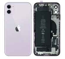Корпус iPhone 11 EU full kit purple (Original Used) PLS-00-00098818