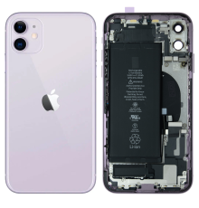 Корпус iPhone 11 EU full kit purple (Original Used) PLS-00-00098818