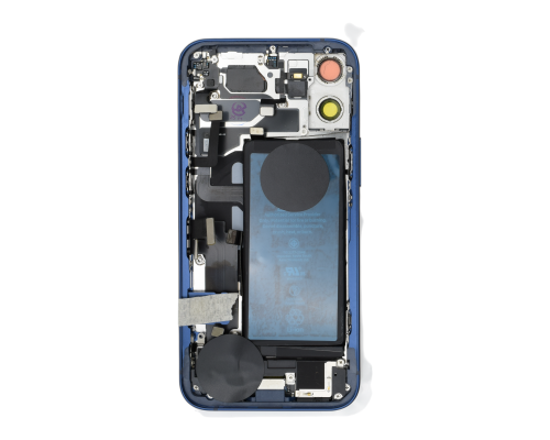 Корпус iPhone 12 Mini EU full kit blue (Original Used) PLS-00-00103561