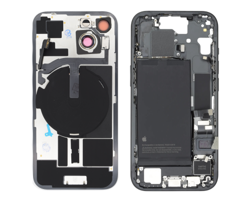 Корпус iPhone 15 EU full kit black (Original Used) PLS-00-00149781