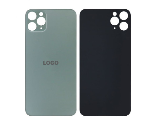 Задня кришка для Apple iPhone 11 Pro Max (великий виріз під камеру) matte midnight green Original Quality TPS-2710000300076