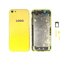 Корпус для Apple iРhone 5c повний комплект yellow Original Quality