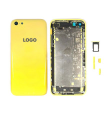 Корпус для Apple iРhone 5c повний комплект yellow Original Quality