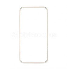 Рамка дисплея для Apple iPhone 4s зі скотчем white High Quality