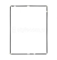 Рамка дисплея для Apple iPad 2 зі скотчем black High Quality