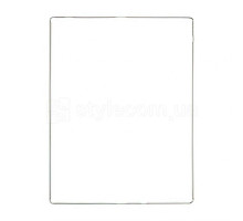 Рамка дисплея для Apple iPad 2 зі скотчем white High Quality