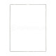 Рамка дисплея для Apple iPad 2 зі скотчем white High Quality