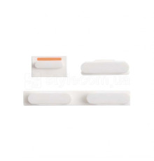 Бічні кнопки для Apple iPhone 5c white High Quality