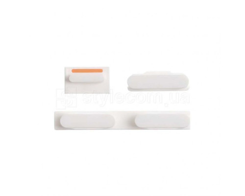 Бічні кнопки для Apple iPhone 5c white High Quality TPS-2701552400000