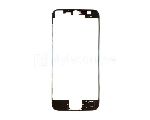 Рамка дисплея для Apple iPhone 5 зі скотчем black High Quality