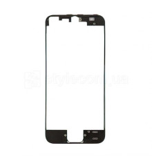 Рамка дисплея для Apple iPhone 5s зі скотчем black High Quality