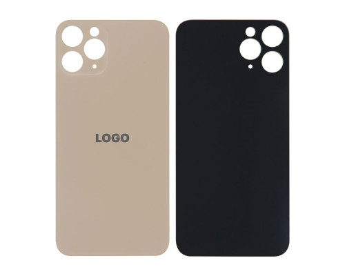 Задня кришка для Apple iPhone 11 Pro (великий виріз під камеру) matte gold Original Quality TPS-2710000300267