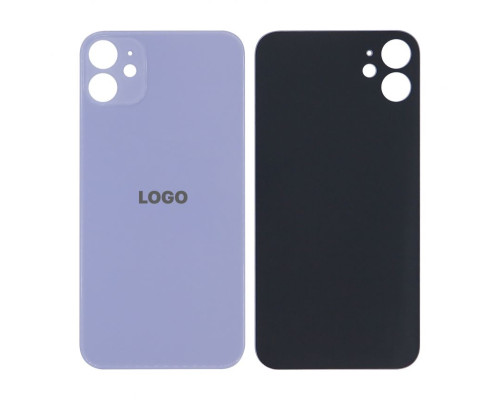 Задня кришка для Apple iPhone 11 (великий виріз під камеру) purple Original Quality TPS-2710000300328