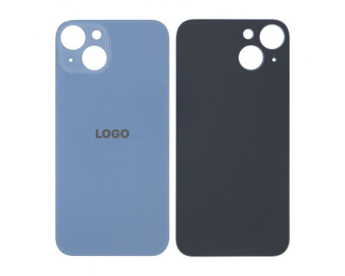 Задня кришка для Apple iPhone 14 (великий виріз під камеру) blue Original Quality TPS-2710000300458