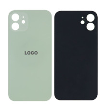 Задня кришка для Apple iPhone 12 (великий виріз під камеру) green Original Quality