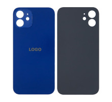 Задня кришка для Apple iPhone 12 (великий виріз під камеру) blue Original Quality TPS-2710000300472