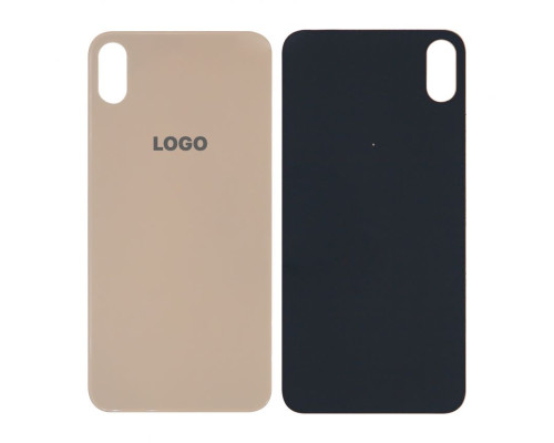 Задня кришка для Apple iPhone Xs Max (великий виріз під камеру) gold Original Quality