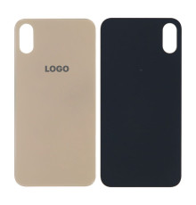 Задня кришка для Apple iPhone Xs (великий виріз під камеру) gold Original Quality