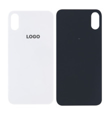 Задня кришка для Apple iPhone Xs (великий виріз під камеру) white Original Quality