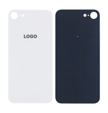 Задня кришка для Apple iPhone 8 (великий виріз під камеру) white Original Quality