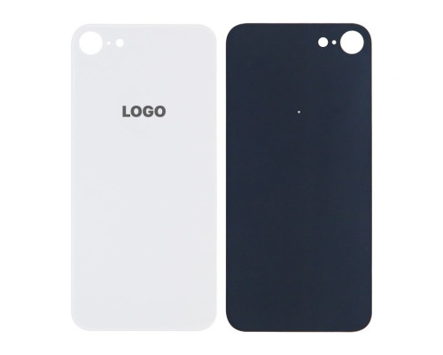 Задня кришка для Apple iPhone 8 (великий виріз під камеру) white Original Quality