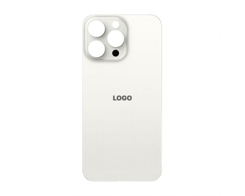 Задня кришка для Apple iPhone 15 Pro Max White Titanium з рамкою і склом камери Original Quality TPS-2710000306368 2710000306368