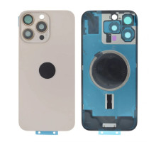 Задня кришка для Apple iPhone 16 Pro Max зі склом та рамкою камери desert titanium Original Quality TPS-2710000352983 2710000352983