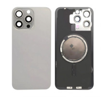 Задня кришка для Apple iPhone 15 Pro Max зі склом та рамкою камери Natural Titanium Original Quality TPS-2710000355304 2710000355304