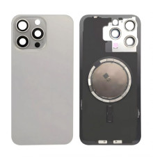 Задня кришка для Apple iPhone 15 Pro Max зі склом та рамкою камери Natural Titanium Original Quality TPS-2710000355304 2710000355304
