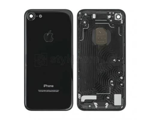 Корпус для Apple iPhone 7 black (з тримачем SIM-карти та бічними кнопками) Original Quality TPS-2710000209539