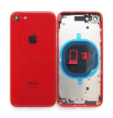 Корпус для Apple iPhone 8 red Original Quality TPS-2710000209607