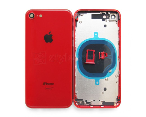 Корпус для Apple iPhone 8 red Original Quality TPS-2710000209607