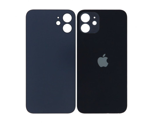 Задня кришка для Apple iPhone 12 black High Quality TPS-2710000213871