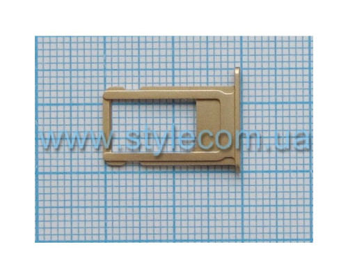 Тримач Sim-карти (лоток) для Apple iPhone 6s gold Original Quality TPS-2702152900006